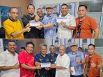 PWI Dumai Juara I Tenis Meja dan Domino Tingkat Riau