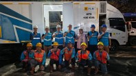 PLN UP3 Dumai Siaga Penuh Jaga Keandalan Listrik Saat Wapres RI Tinjau Fasilitas Pendidikan dan Program MBG di Rokan Hilir