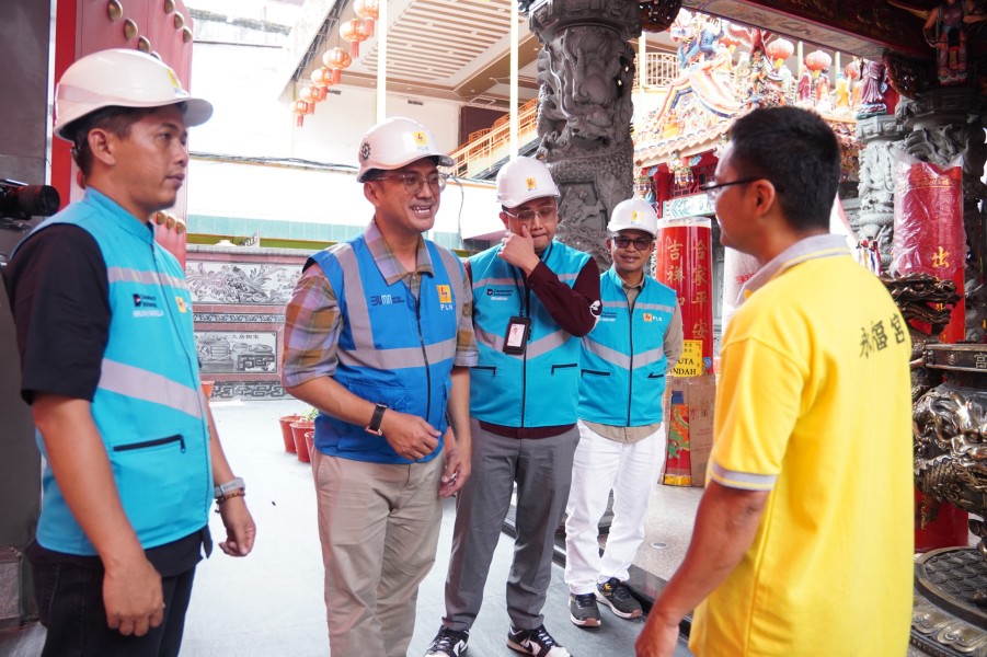PLN UP3 Dumai Tinjau Langsung Titik Vital Kelistrikan Jelang Festival Bakar Tongkang 2026