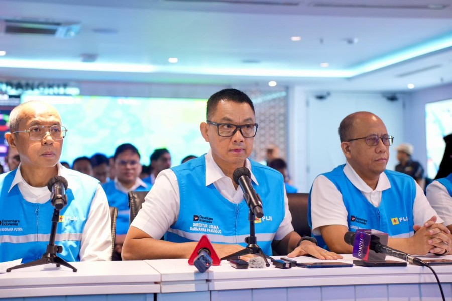 Pulih bertahap, lebih dari 8,3 juta pelanggan telah menikmati kembali pasokan listrik