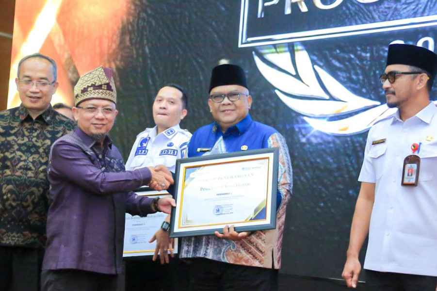 Membanggakan! Pemerintah Kota Dumai Terima Penghargaan Dari BPS Provinsi Riau Sebagai Terbaik Kedua Dalam EPPS Tahun 2024