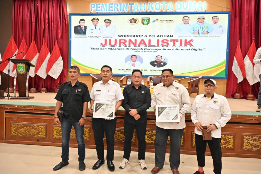 PWI Dumai Gelar Workshop Jurnalistik: Perkuat Etika dan Integritas di Era Digital
