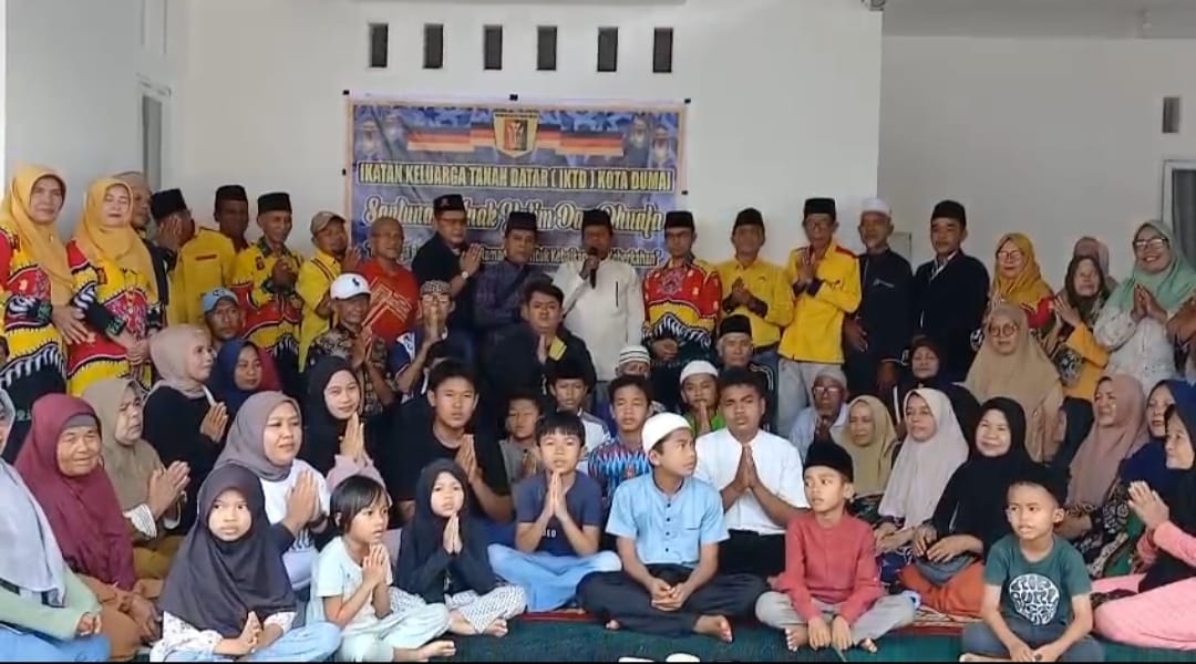 Ikatan Keluarga Tanah Datar (IKTD) Dumai Santuni Anak Yatim dan Dhuafa